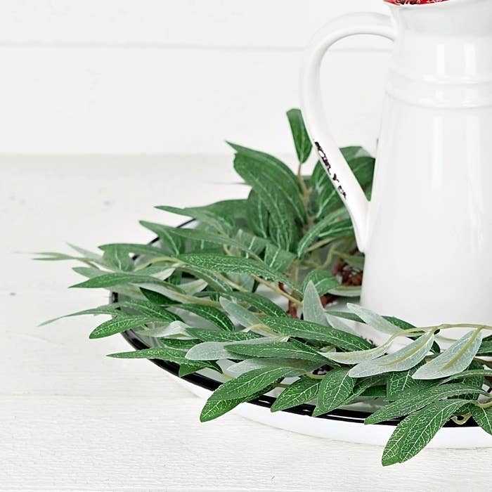 Impressive Enterprises, Inc. - Wholesale Wreath - 31262- 16in(6.5) Wreath-Olive Leaves-5