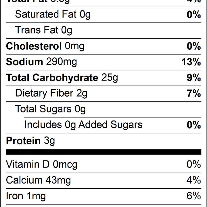 Uncle Nick’s - Wholesale Bread/Tortilla - Cauliflower Crust Original (12, two-packs in each case)7