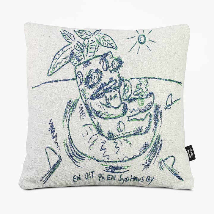 En Ost På En Sydhavsøy, Isblå Og Sølv for wholesale by Kristiania Design