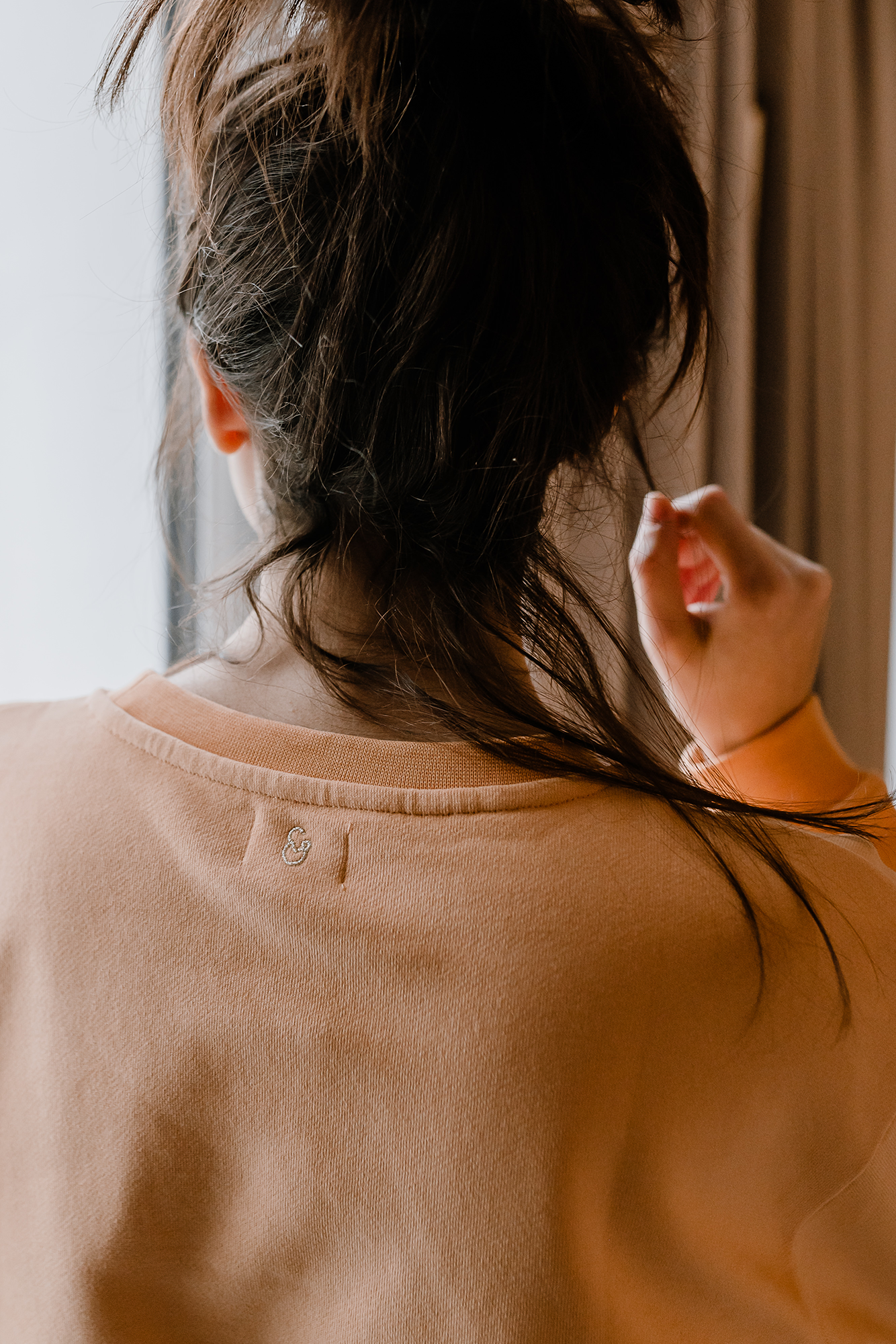 You&Milk - Wholesale Sweatshirt - Women's - faMILKy apricot nursing sweatshirt7