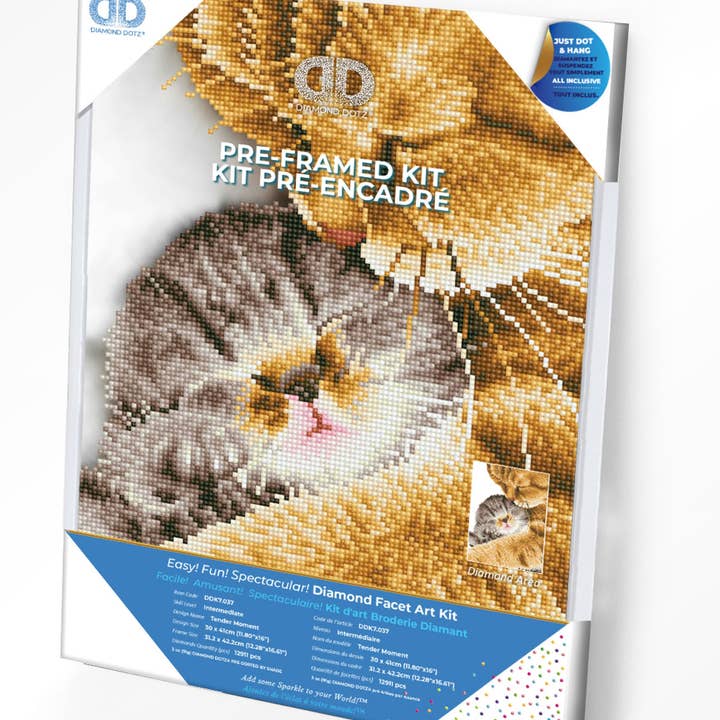 Tender Moment (Framed) for wholesale by DIAMOND DOTZ®