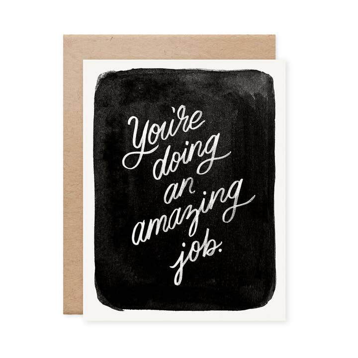 Naomi Paper Co. - Vendita all'ingrosso Biglietti di incoraggiamento - Incredibile scheda di lavoro