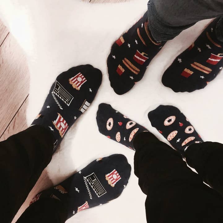 Faves. Socks&Friends - Wholesale Socks - Unisex - Cinema Socks2