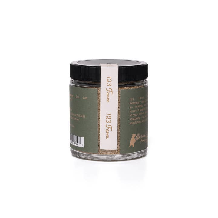 123 Farm – Sal por atacado – Sal Marinho de Alecrim Espanhol — 123 Farm Gourmet Tempero, 4 oz1