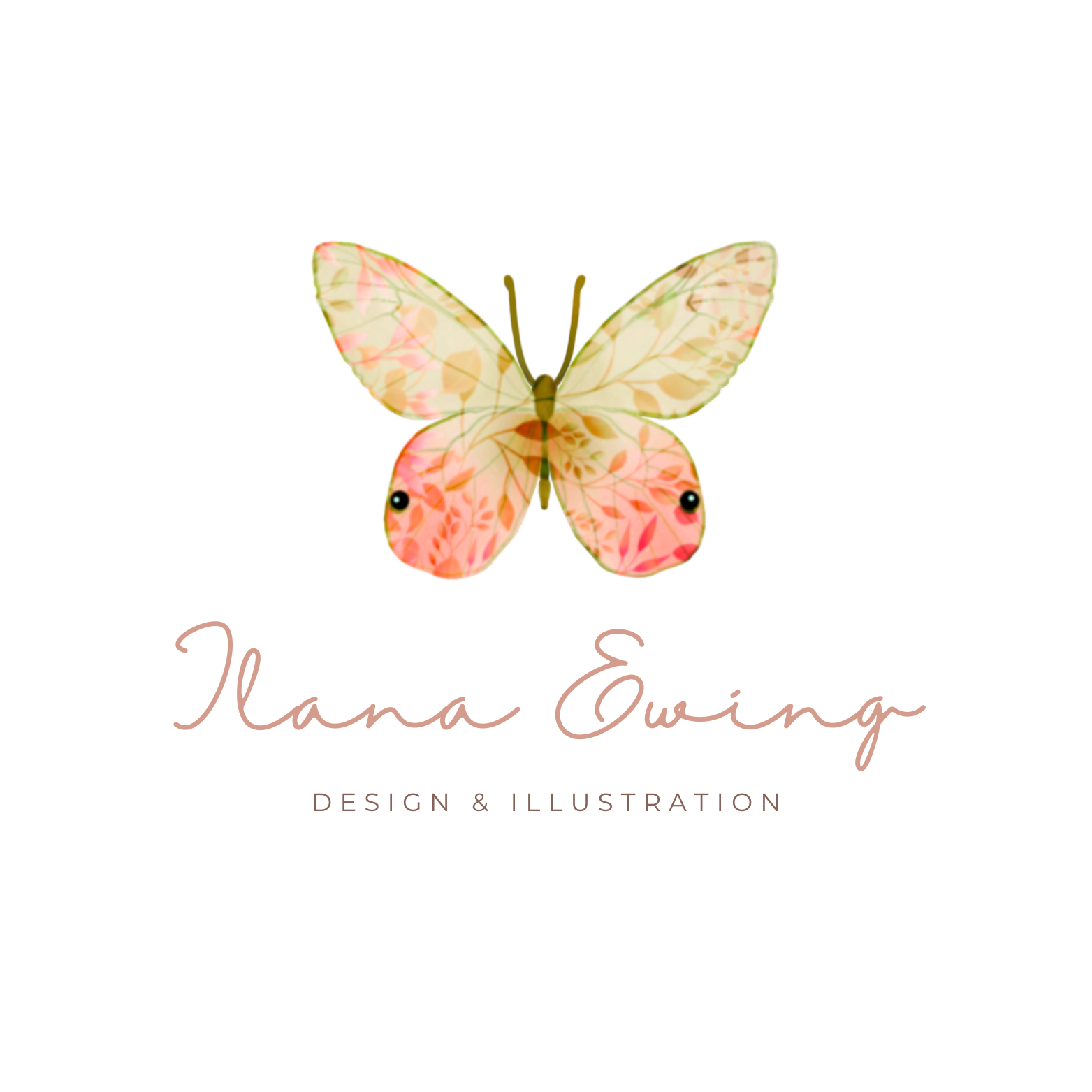 Ilana Ewing Designs - Wholesale Everyday Greeting Card - Eurasian blue tits  - Everyday Illustrated Nature Card-Red2