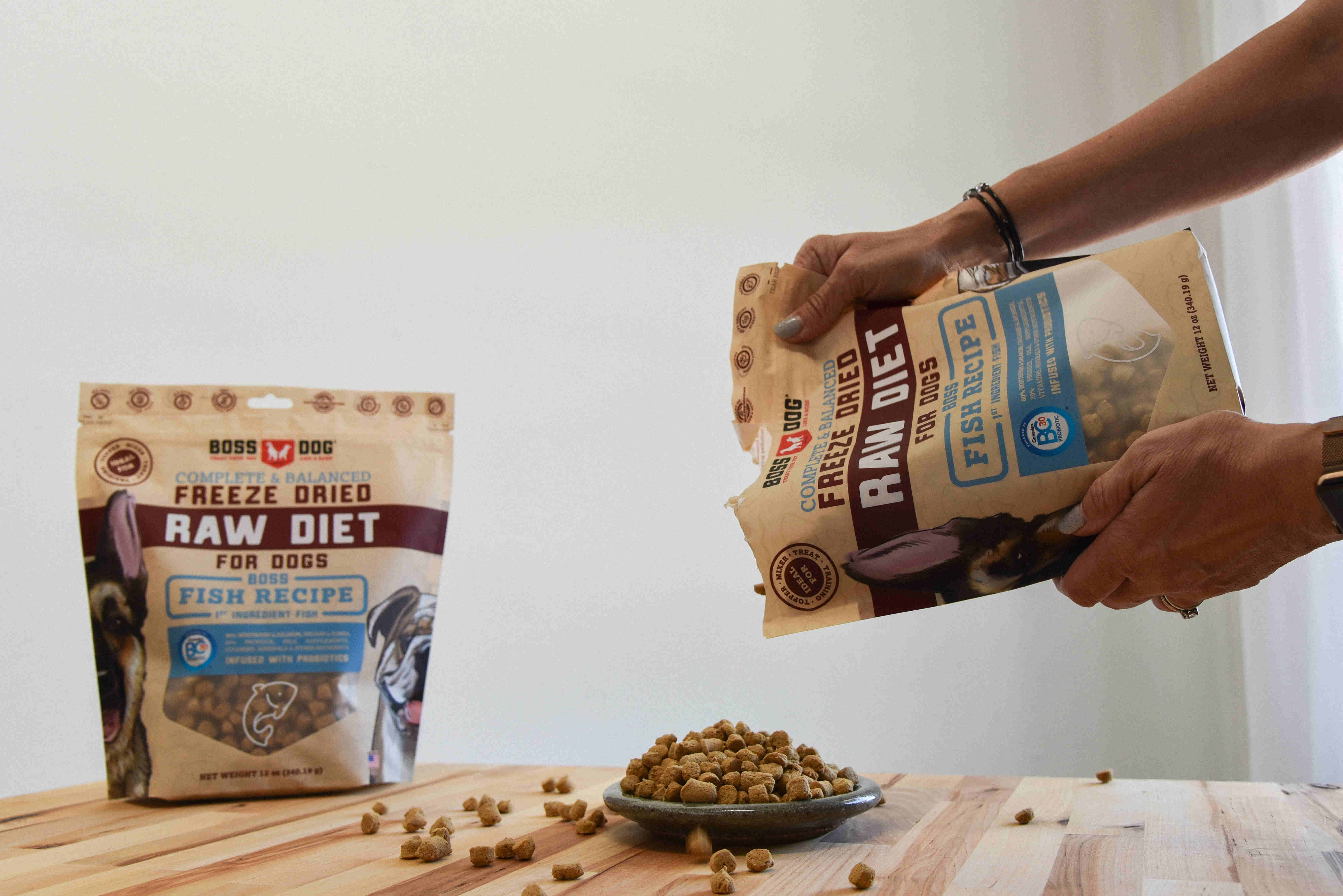 BOSS DOG BRAND, INC. - Wholesale Pet Food - Dog - Boss Dog Freeze Dried Diet - Fish (12oz)1