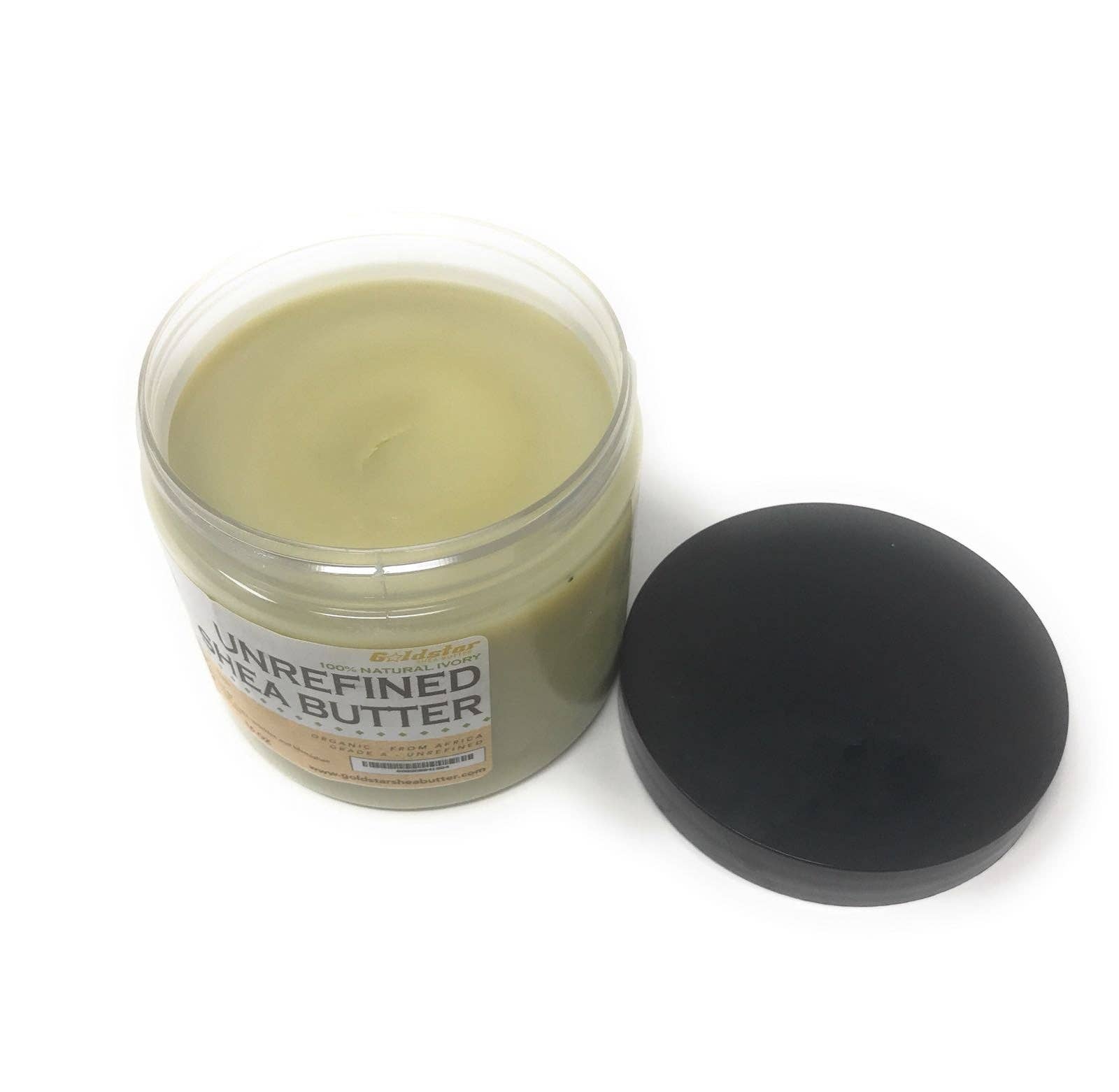 Goldstar Shea Butter - Wholesale Body Balm/Butter - Goldstar 100% Grade A Raw Unrefined Organic Shea Butter (16 OZ/1 Pound) - Ivory or Yellow3