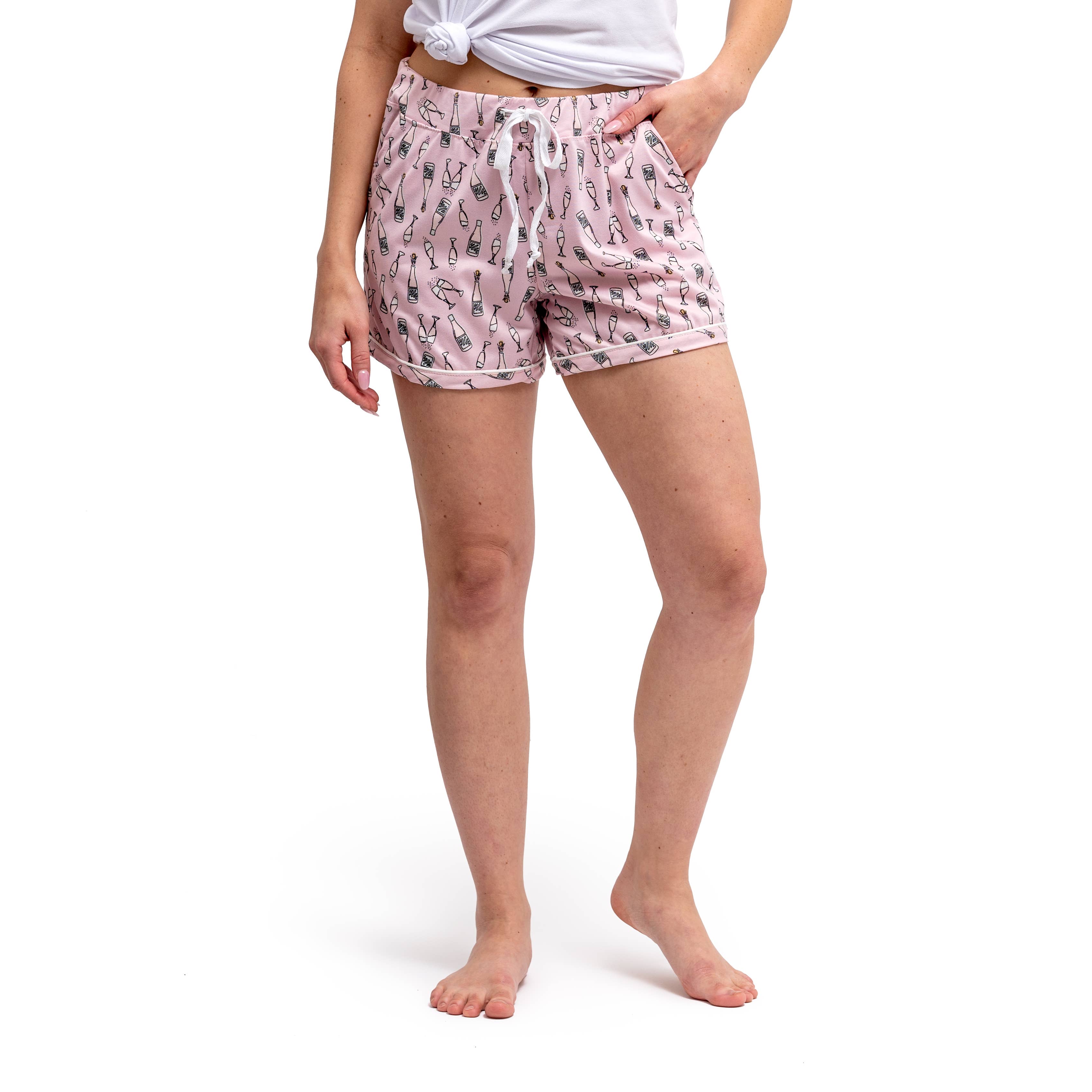 DM Merchandising - Wholesale Lounge Shorts - Women's - Hello Mello® Breakfast In Bed Lounge Shorts Open Stock1