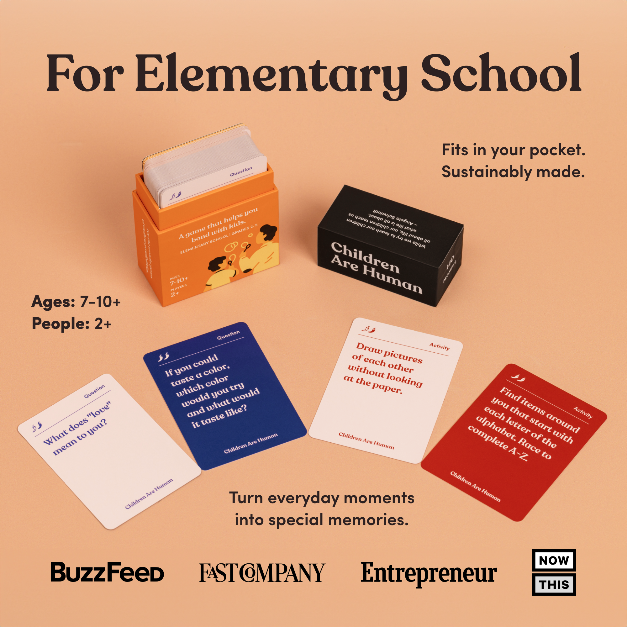 Parents Are Human | Card Games for Family, Love, & Healing - Wholesale Card Game - Children Are Human (Ages 7-10+)1