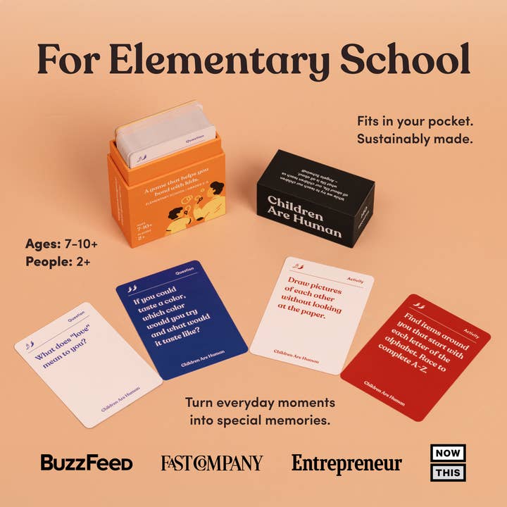 Parents Are Human | Card Games for Family, Love, & Healing - Wholesale Card Game - Children Are Human (Ages 7-10+)1
