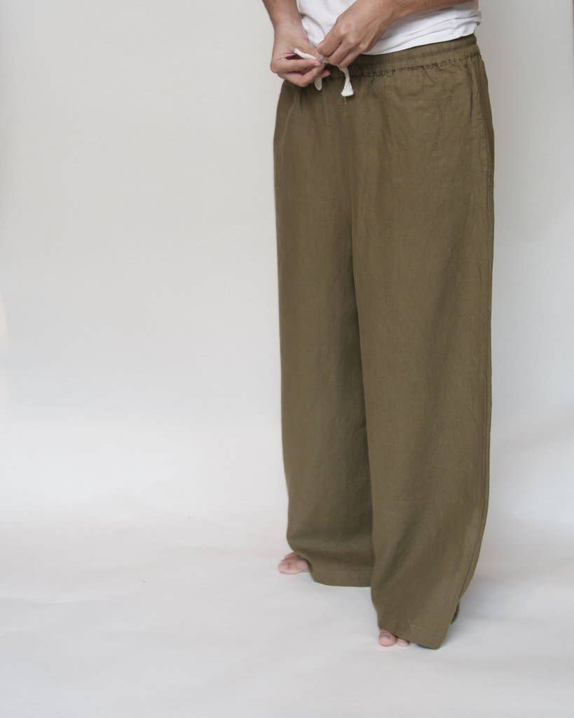 Sunday Morning – Engroshandel Pyjamasæt - Dame – Naoko linned kimono nattøjssæt6