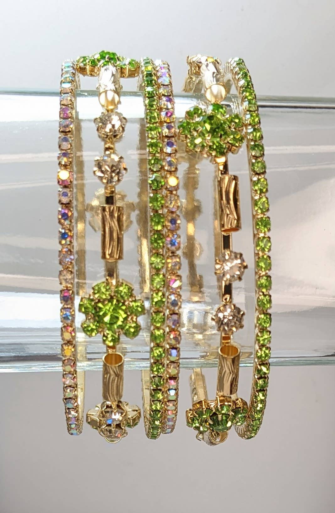 Fiona Accessories – Engroshandel Smykkesæt – Rhinestone armbånd armbånd sæt af 51