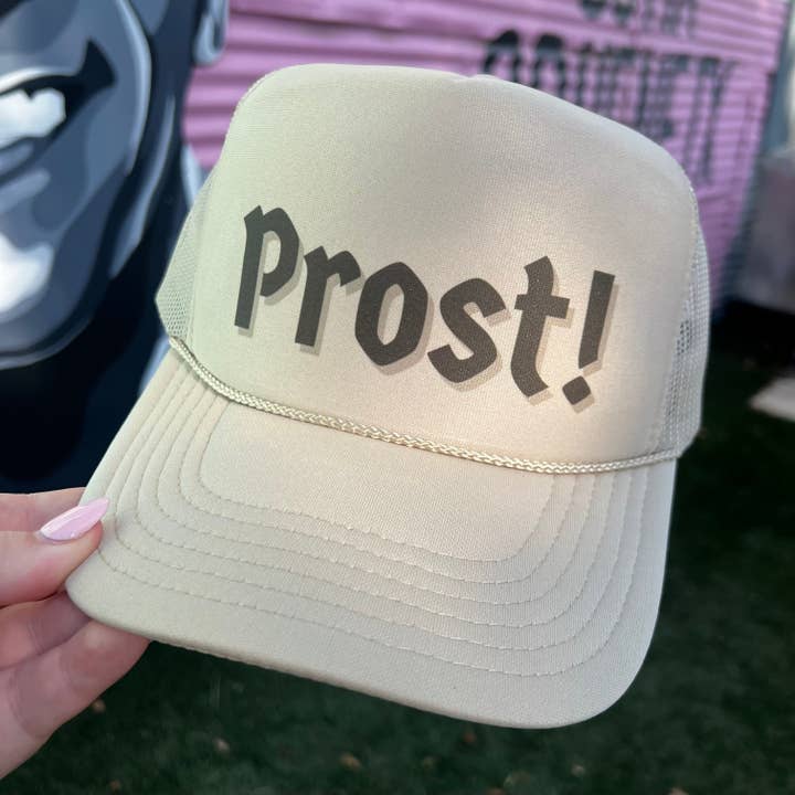 Prost! Trucker Cap (Multiple Color Options) for wholesale by Turquoise & Tequila