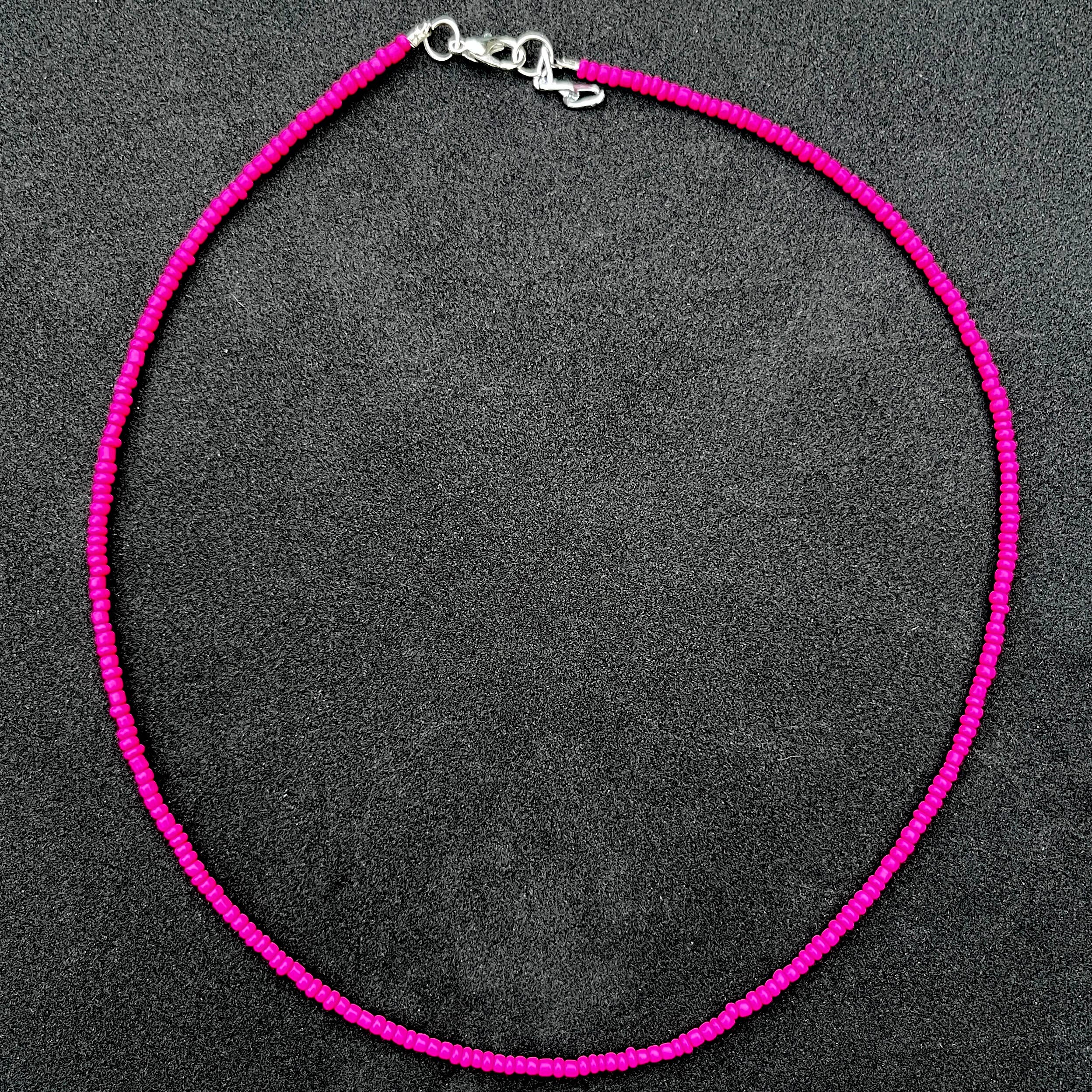 Loli - Wholesale Beaded/Pearl Necklace - Boho Beaded Necklace Set of 24 | Multicolor Layering Jewelry7