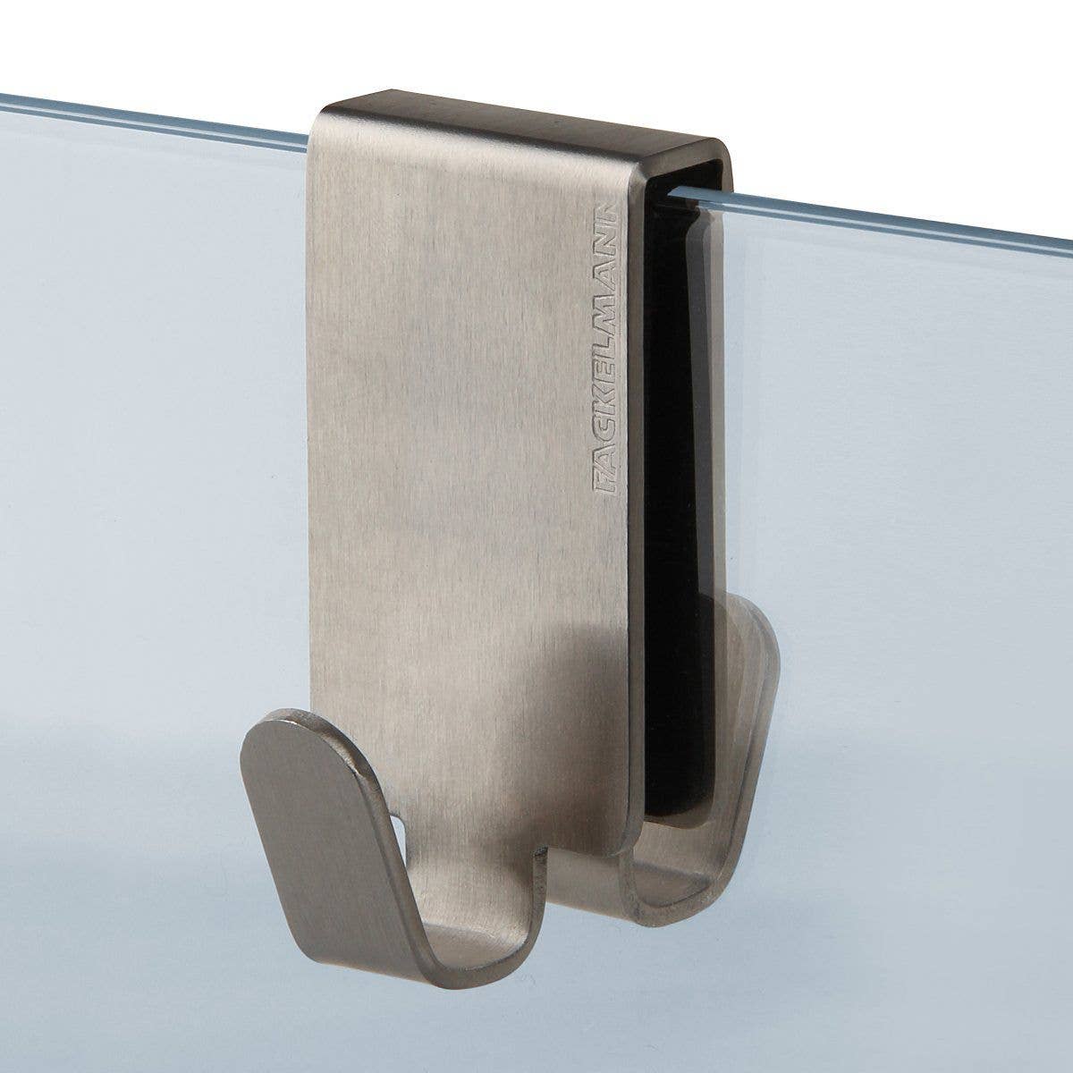 Zenker - Wholesale Wall Hook - Set of 2 double hooks for shower wall in stainless steel Fackelmann Tecno1