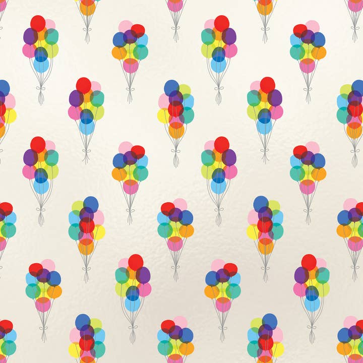Jillson & Roberts - Wholesale Wrapping Paper Roll - Wrap - Rolls Bunch of Balloons