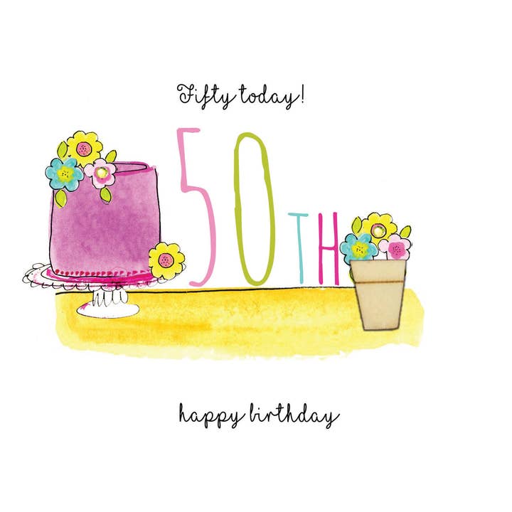 FÜNFZIG HEUTE für den Großhandel von Laura Sherratt Designs