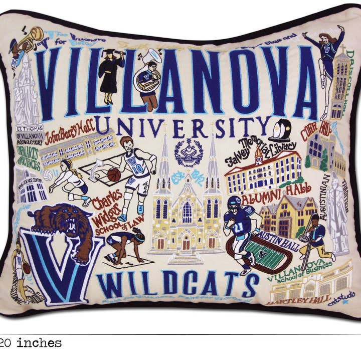 catstudio - Wholesale Throw/Decorative Pillow - Villanova University Collegiate Embroidered Pillow