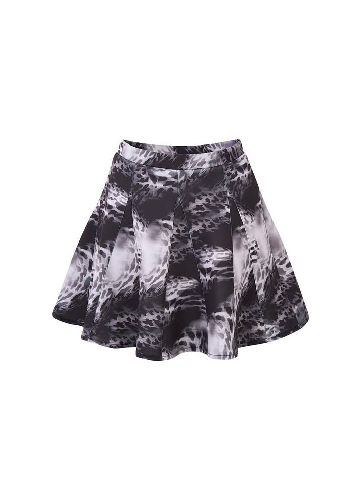Dresscholic - Wholesale Rok - Dames - Scuba-rok met ingebouwde shorts met zakken