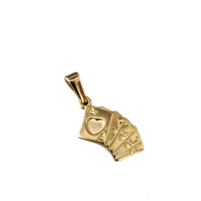 Winning Hand Charm ~ Deep South Originals for wholesale by Deep South Originals Inc.