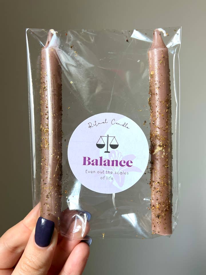 Balance Ritual Candle for wholesale by Sapphire & Sage