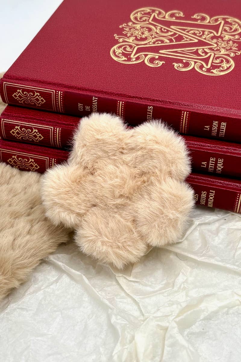 BYREN | ÉLINE L'ATELIER - Wholesale Hair Accessories Set - Women's - Faux fur hair clip YH205YJ7