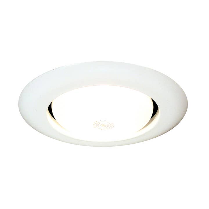 6'' bred 1-lys indbygget trim - mat hvid for engroshandel hos Atlas Lighting and Home