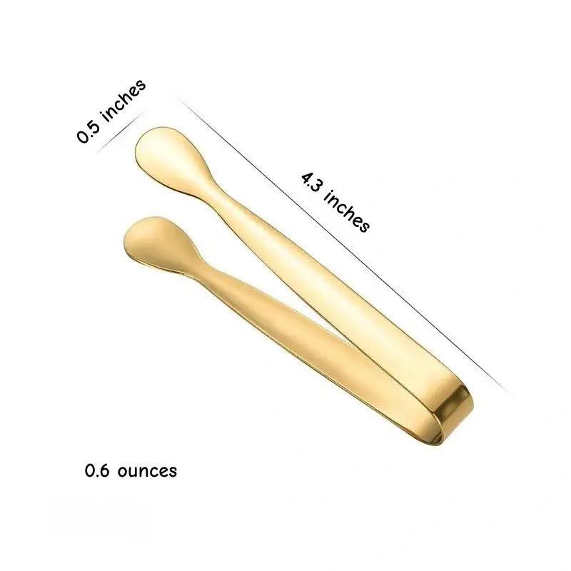 Otterware - Vendita all'ingrosso Pinze da cucina - Pinze multifunzione per zucchero/antipasti di design (finitura metallica)23