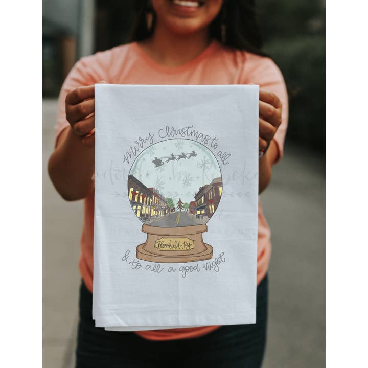 Strofinaccio Bloomfield Snow Globe per la vendita all'ingrosso da parte di Doodles By Rebekah