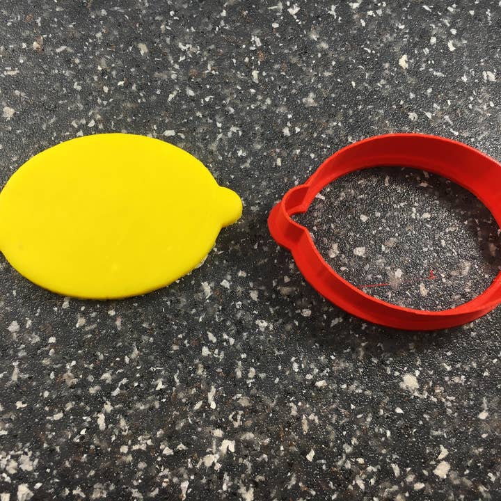 Cortador de biscoitos em forma de limão por atacado de CookieCutterSupply