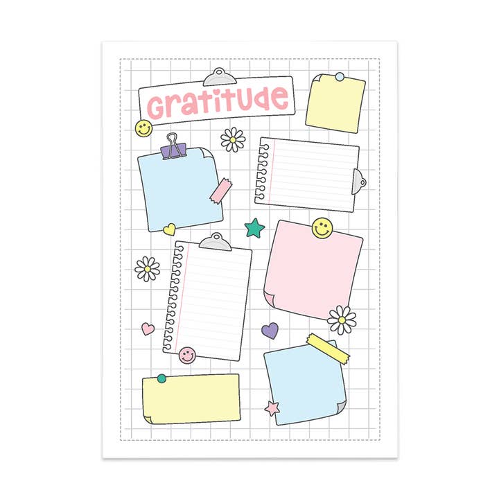 Tacksamhetsklisterlappar - Superenkel klisterark (A5) för wholesale av Oops a Daisy UK Ltd