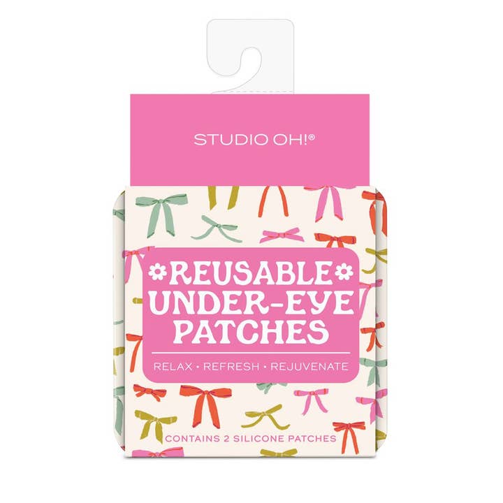 Studio Oh! - Wholesale Eye Treatment Mask - Put a Bow on It Reusable Under-Eye Patches