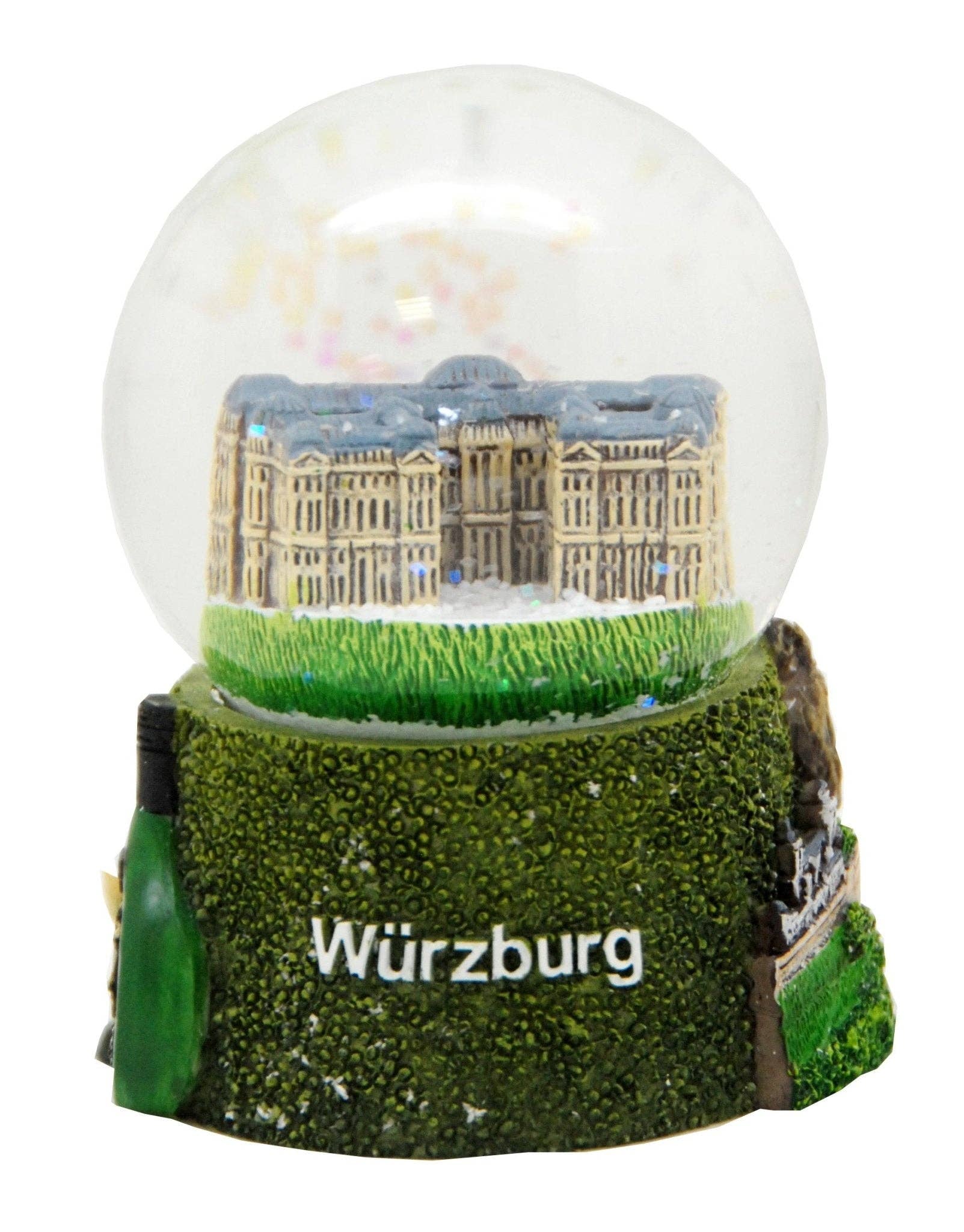 Schneekugelhaus - Venta al por mayor Bola de nieve - Niños y bebés - Bola de nieve souvenir de Würzburg con Residencia, 65 mm de diámetro0