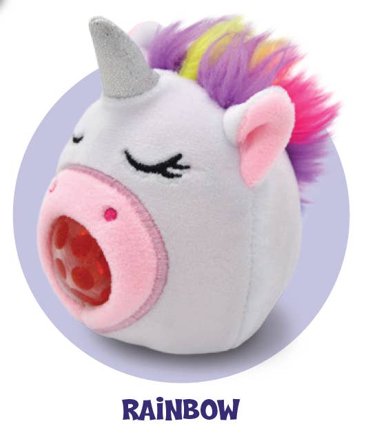Streamline - Vente Peluche – enfant et bébé - Peluche PBJ's - Licorne arc-en-ciel magique