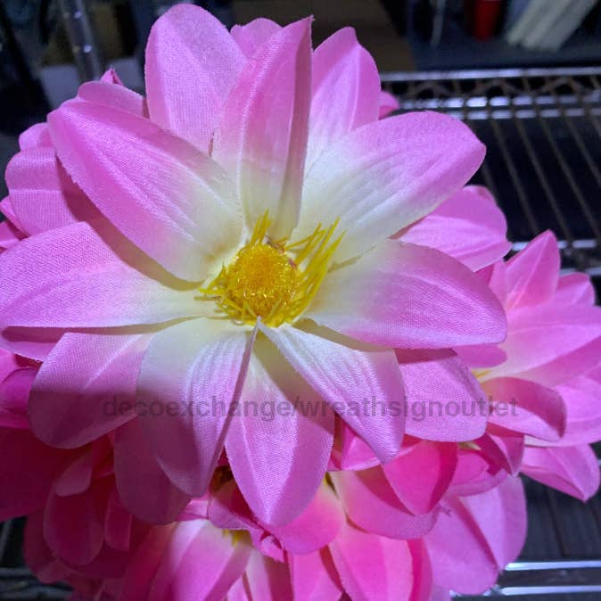 Corn Fls Bush - 12 Steli - Rosa 55994 per la vendita all'ingrosso da parte di DecoExchange