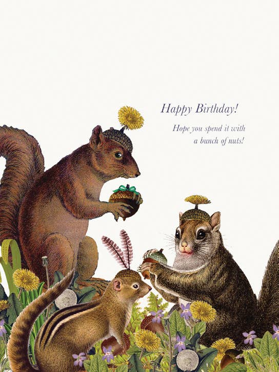 Happy Birthday, hope.. 5x7 greeting card for wholesale by P. Flynn Design / Phun House