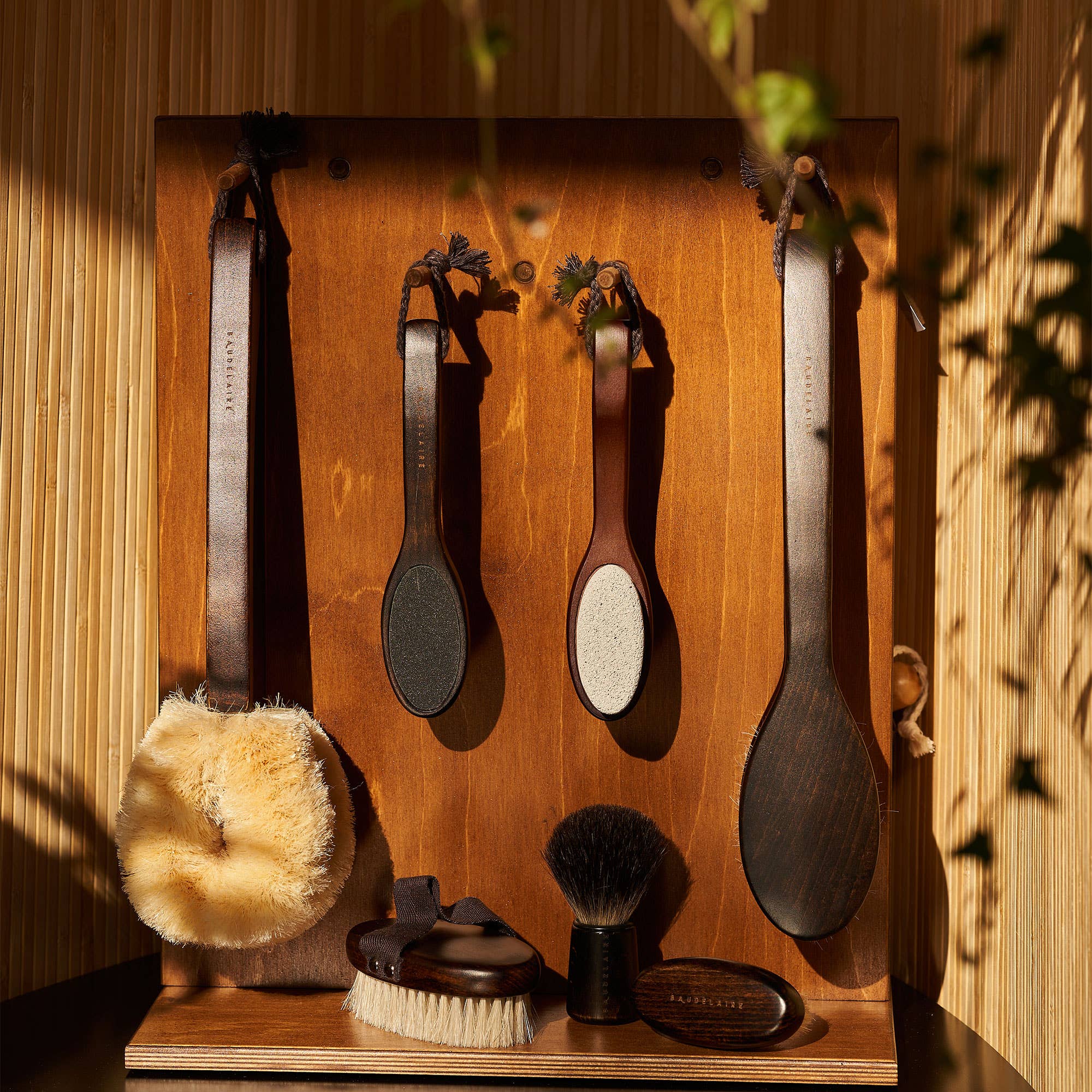 Baudelaire - Vendita all'ingrosso Pennello da barba - Uomo - Pennello da barba in faggio 10 cm con setole naturali di tasso3