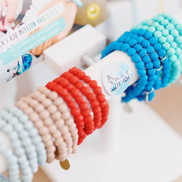 Simbi - Vendita all'ingrosso Bracciale con perline - Braccialetti Mission da uomo - 6+ colori6