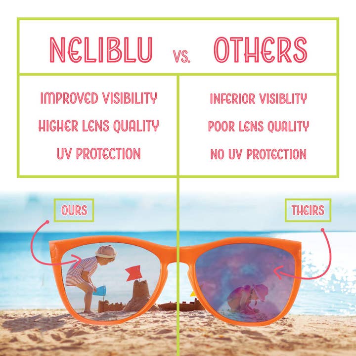 Razor Shopping - Wholesale Sunglasses - Kids - Kids Sunglasses Party Favors By Neliblu 80S Style Sun G