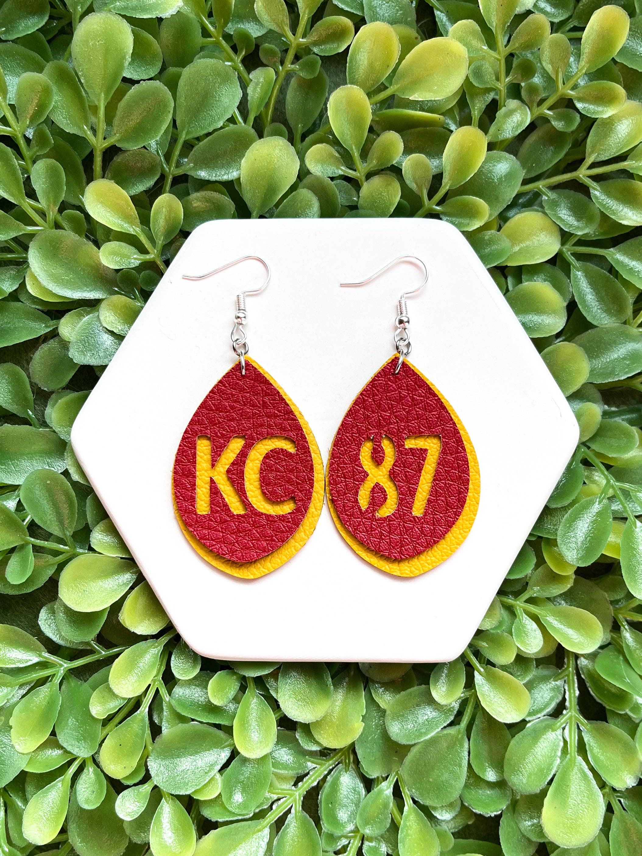 Købt produkt: Kelce Chiefs Teardrops