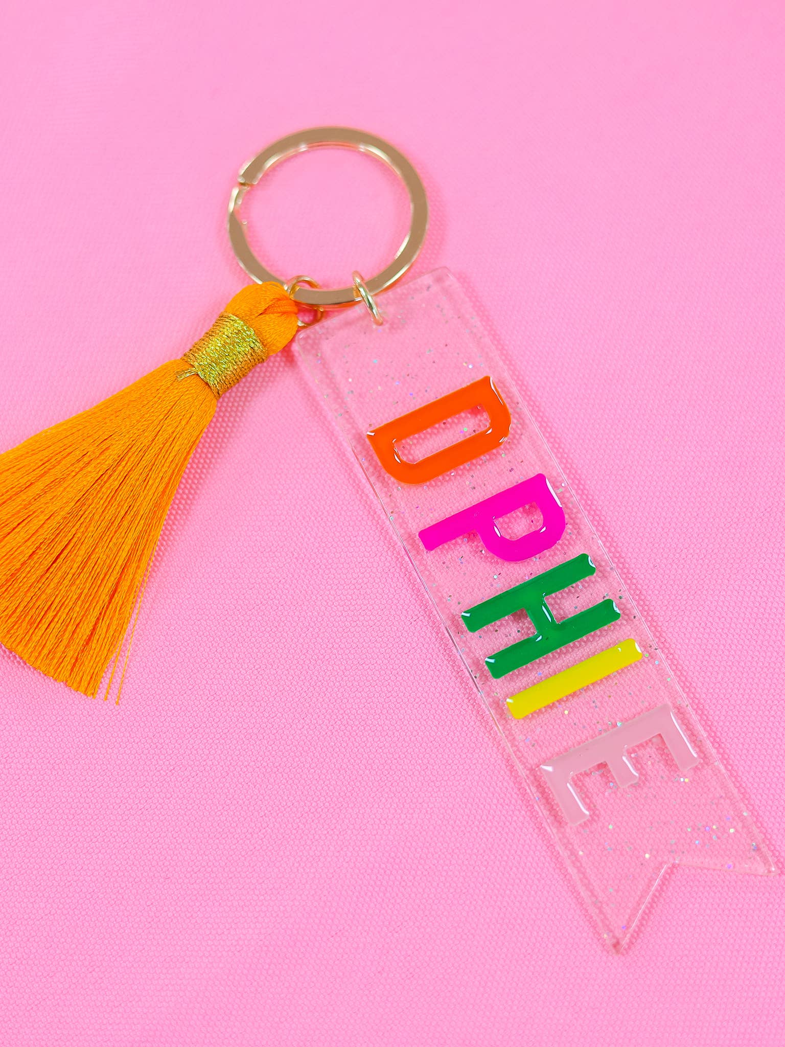 Duo Threads - Wholesale Keychain - Women's - Tassel Sorority Key Fob20