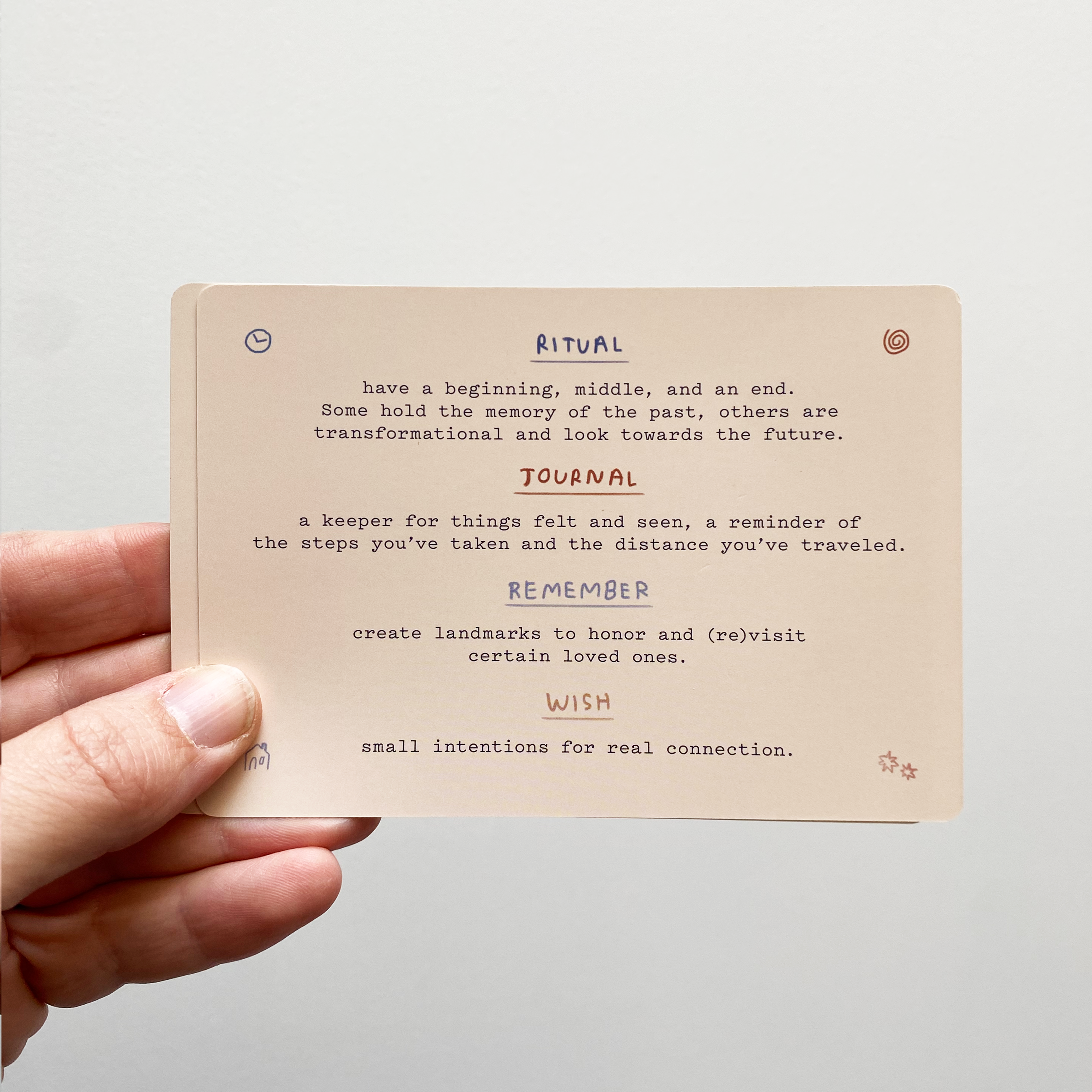 People I've Loved - Vente Cartes de tarot - Sitting With Sadness Deck4