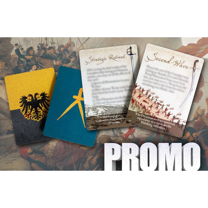 Capstone Games - Wholesale Card Game - Siege of Vienna - Tactics Promo Cards