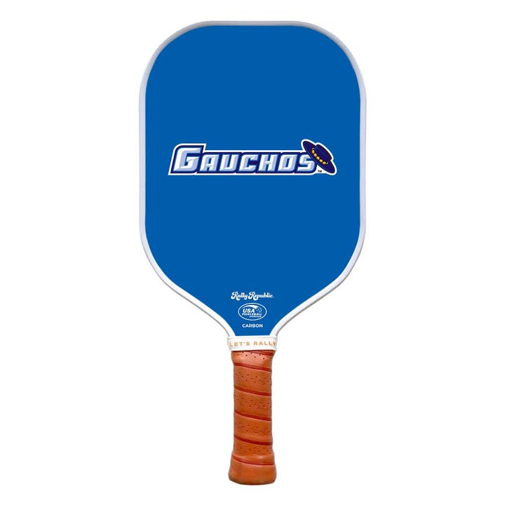 Paddle da pickleball Blue Gauchos dell'Università della California, Santa Barbara (B2B) per la vendita all'ingrosso da parte di Rally Republic