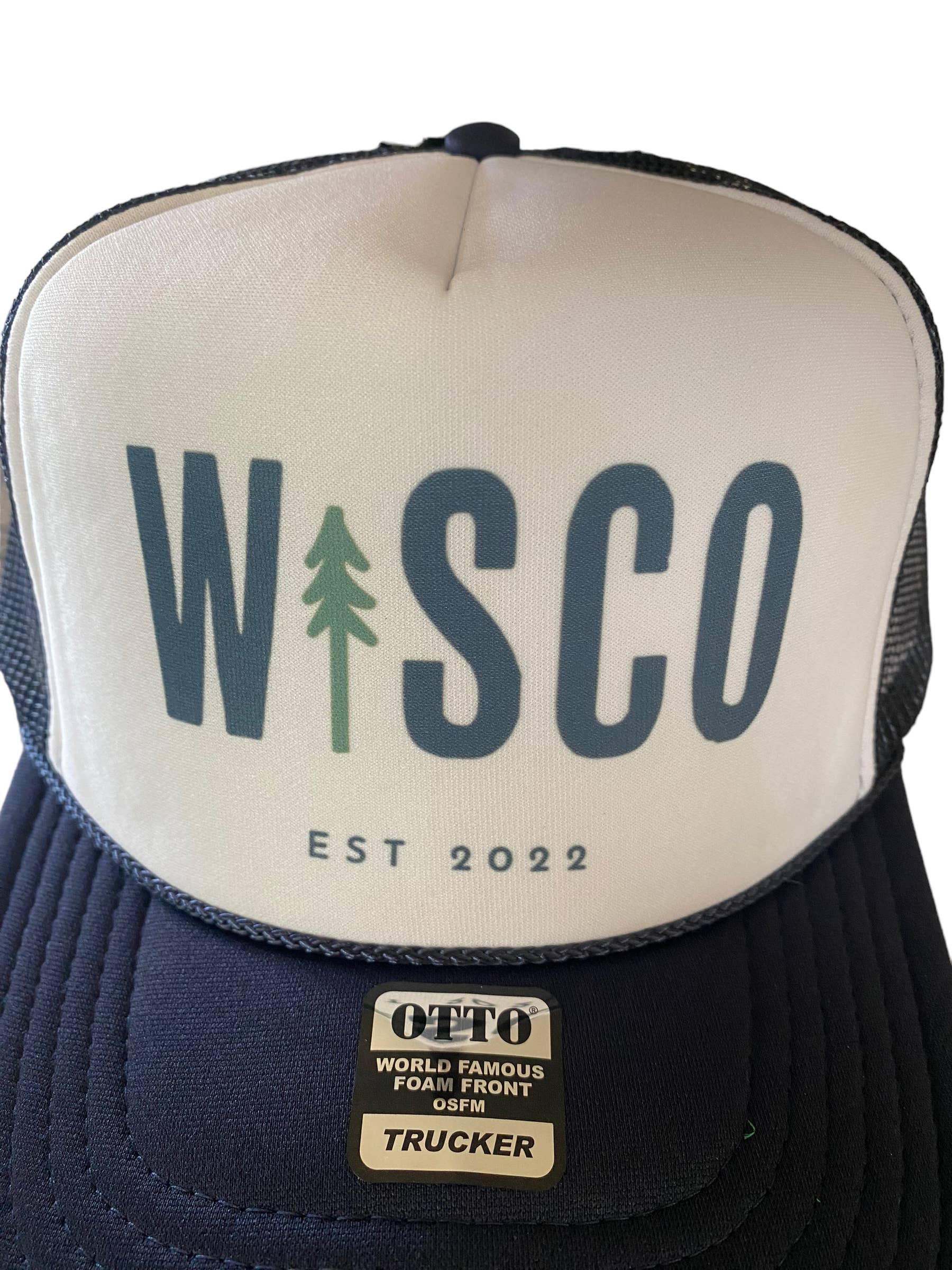 Wisco Clothing Co. - Wholesale Trucker Hat - Women's - Wisco Trucker Hat - Navy