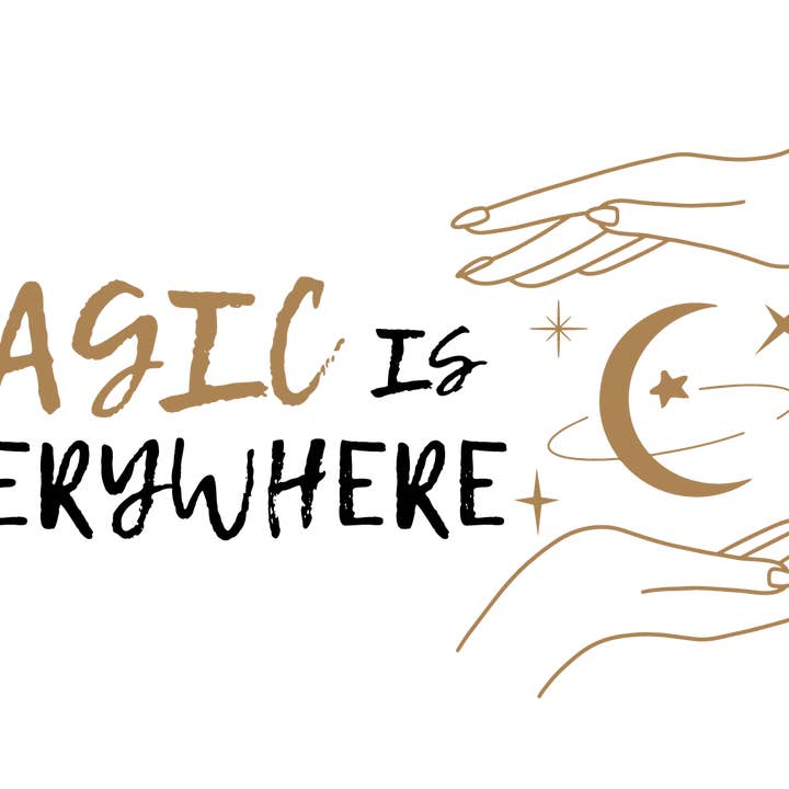 Witches box - Wholesale Sublimation Transfer - Textile tattoo "magic is everywhere"1