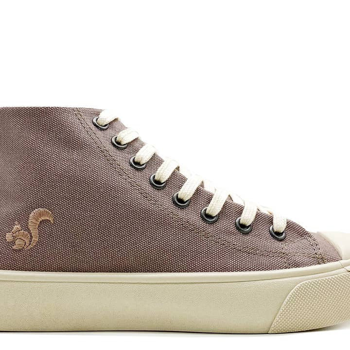 thies ® Natural Dye Cup Hi Sneaker vegan mulberry for wholesale by thies