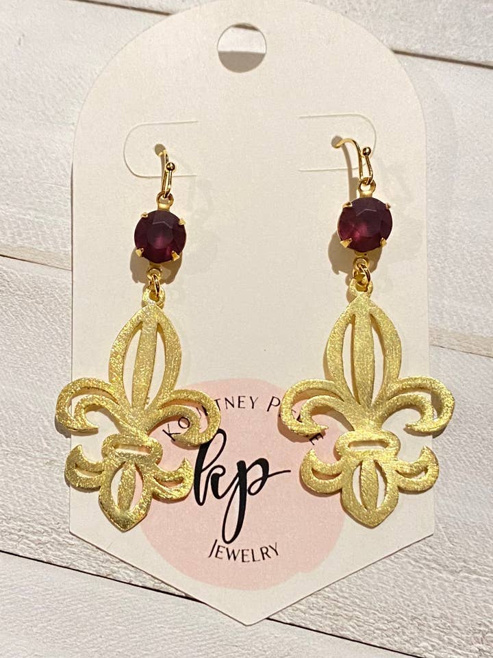 KP Design “Let The Good Times Roll” Earrings for wholesale by KP Designs