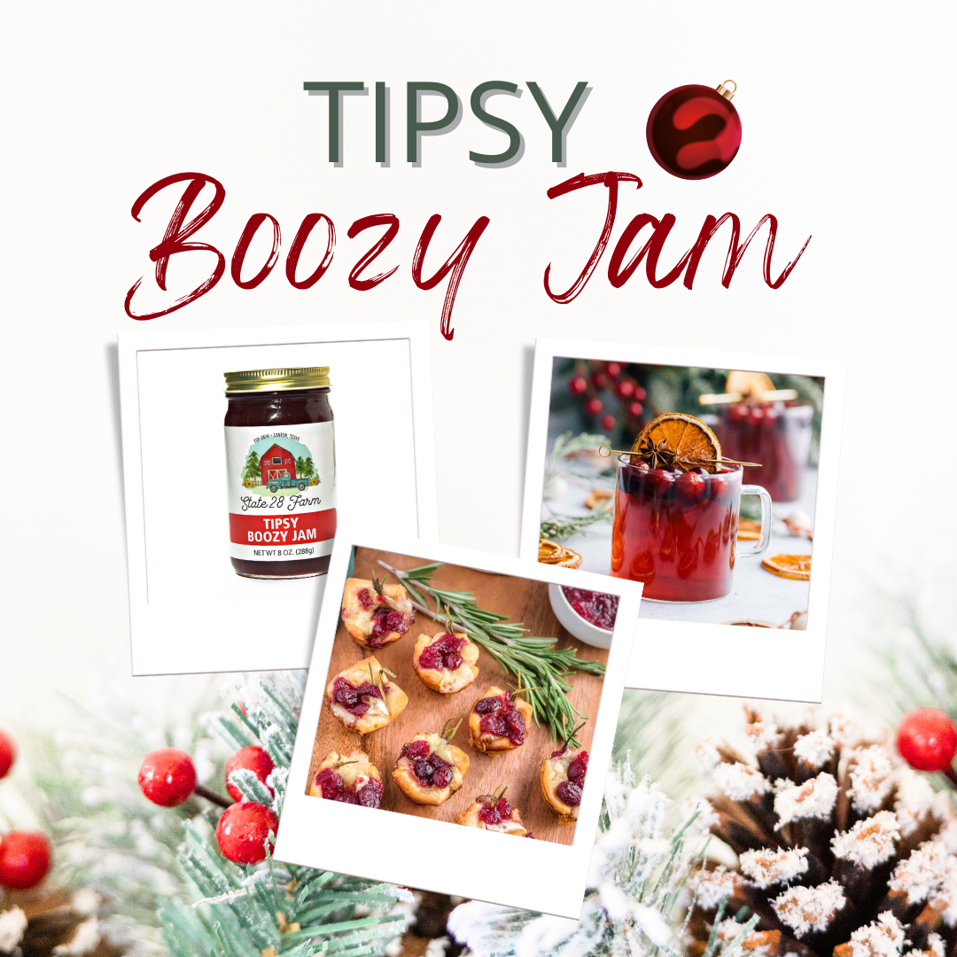 State 28 Farm - Wholesale Jam/Jelly - Tipsy Boozy Jam - 9 oz3