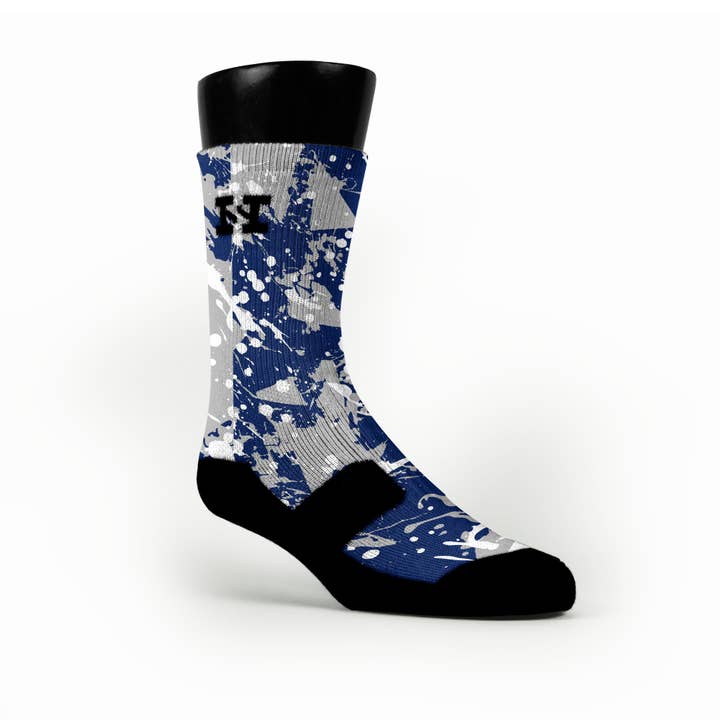 HoopSwagg - Wholesale Socks – Unisex - Duke Splatter1
